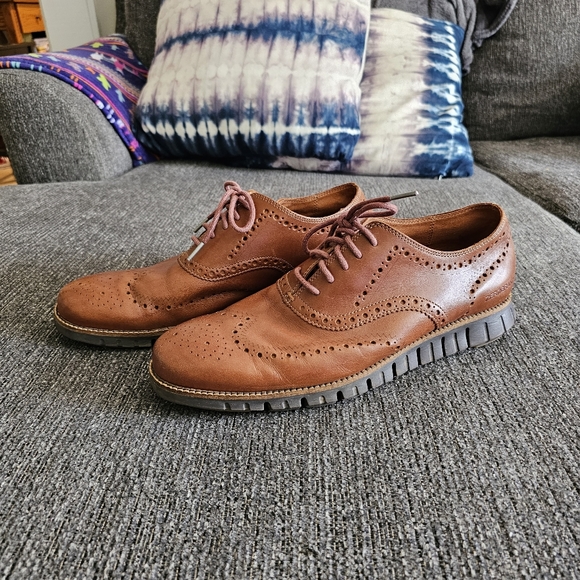 Cole Haan Zerogrand Wingtip Oxford Shoes - Picture 1 of 13